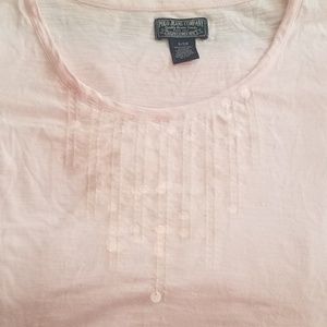 Polo Jean's Co pink sequin top